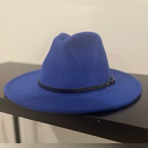 Classic Wide Brim Fedora Hat